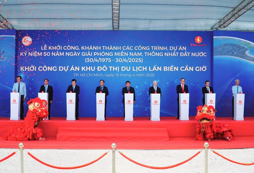 Tập đoàn Vingroup khởi công siêu đô thị ESG hàng đầu thế giới 