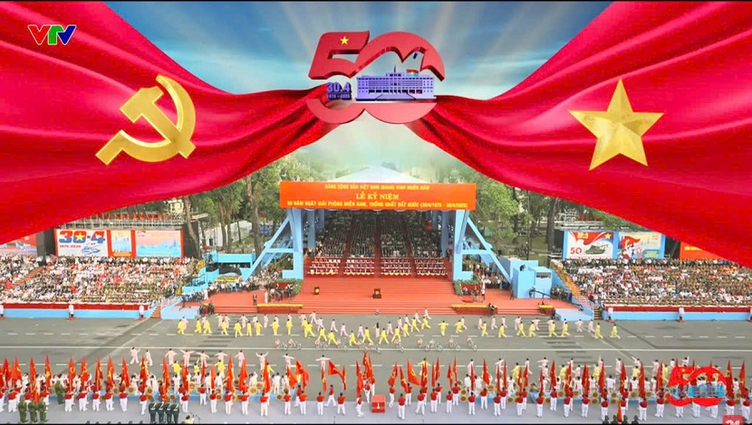 Dấu ấn lịch sử tại Lễ kỷ niệm 50 năm Giải phóng miền Nam, thống nhất đất nước