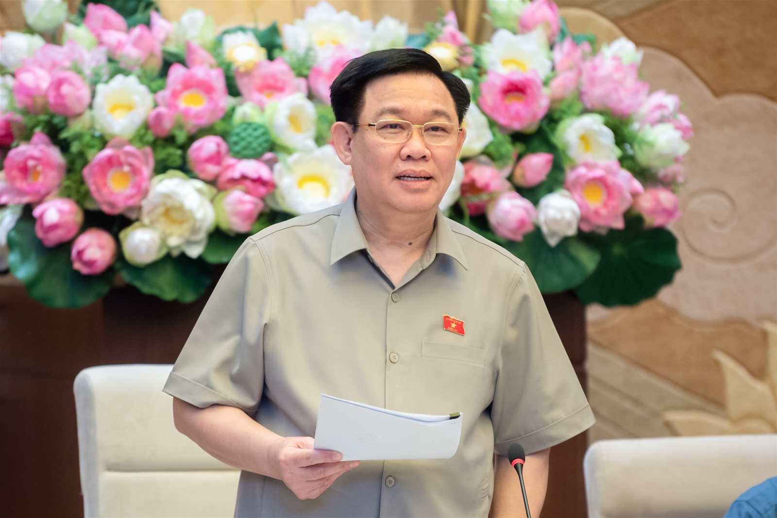 Chủ tịch Quốc hội Vương Đình Huệ: Tuyệt đối không chủ quan, nỗ lực không ngừng nghỉ để có được dự thảo Luật Đất đai (sửa đổi) tốt nhất 