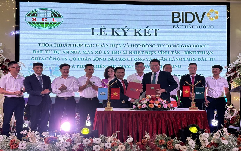 Hợp tác toàn diện tạo đòn bẩy cho Dự án Nhà máy xử lý tro xỉ nhiệt điện Vĩnh Tân