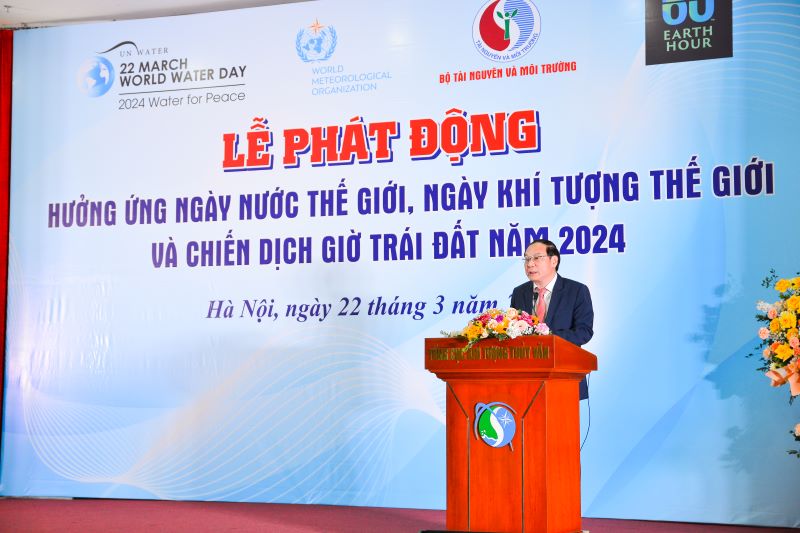 Phát động hưởng ứng Ngày Nước thế giới, Ngày Khí tượng thế giới và Chiến dịch Giờ Trái đất năm 2024