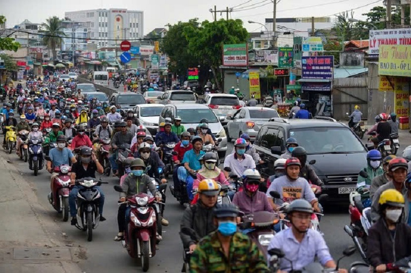 Lần đầu tiên Việt Nam triển khai kiểm định khí thải xe máy gây ô nhiễm không khí