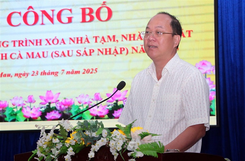 Tỉnh Cà Mau đã hoàn thành chương trình xóa nhà tạm, nhà dột nát