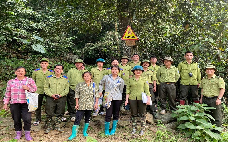 Kiểm lâm Tân Sơn quyết  liệt quản lý và phát triển rừng