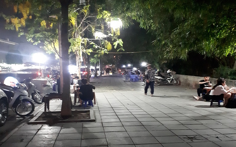Ô nhiễm tại Công viên nghĩa trang Mai Dịch và Công viên hồ điều hòa Mai Dịch