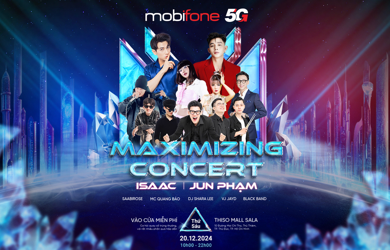 Nâng tầm trải nghiệm khách hàng, MobiFone tổ chức đêm concert quy tụ dàn nghệ sĩ đỉnh cao 