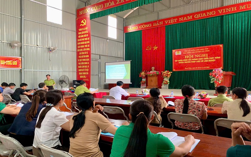 Kiểm lâm Lộc Bình siết chặt quản lý và bảo vệ, phát triển rừng
