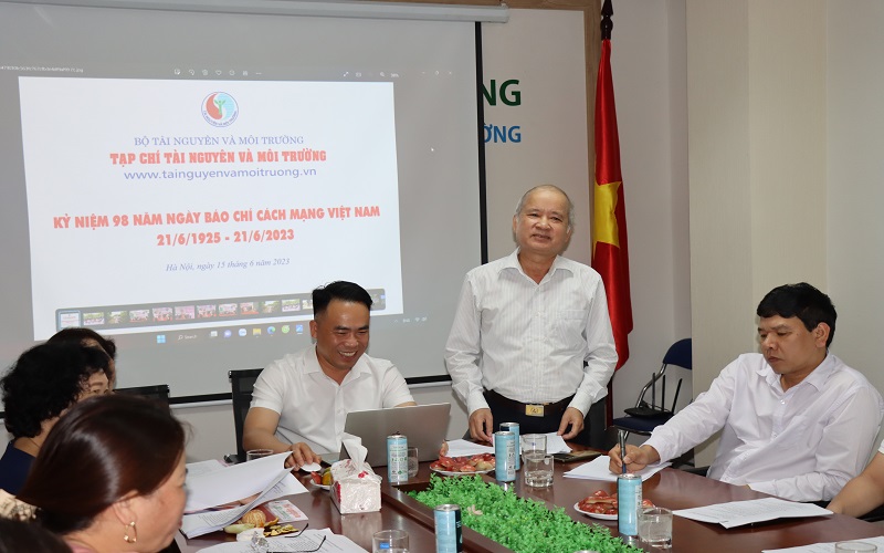 Tạp chí Tài nguyên và Môi trường gặp mặt kỷ niệm 98 năm ngày Báo chí cách mạng Việt Nam