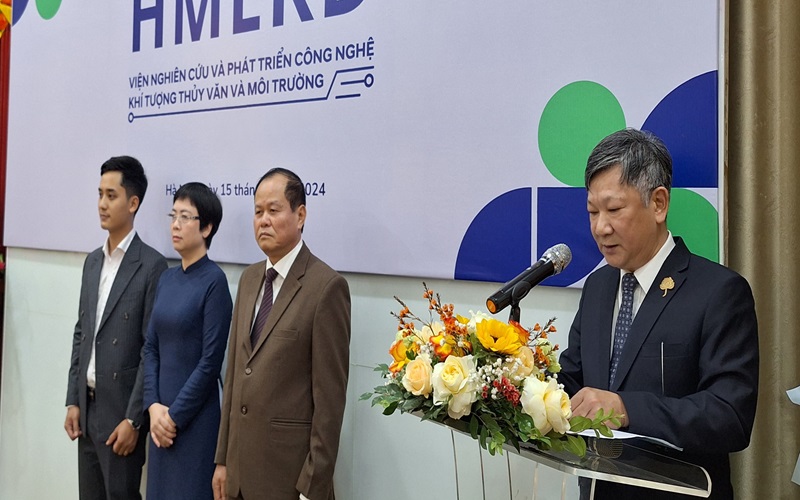 Ra mắt Viện Viện Nghiên cứu và Phát triển Công nghê Khí tượng Thủy văn và Môi trường