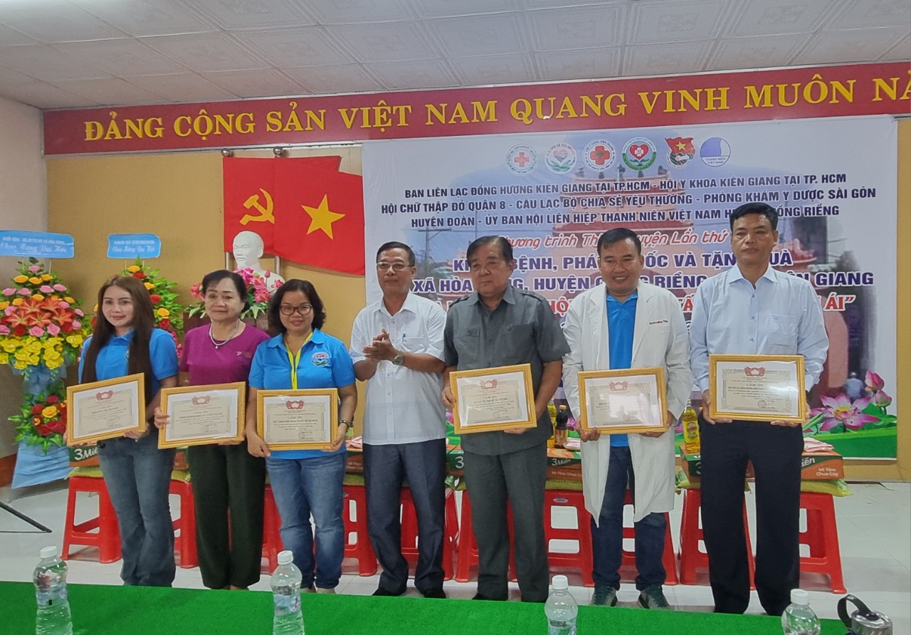 Ban liên lạc Đồng hương Kiên Giang góp phần thực hiện chính sách an sinh xã hội