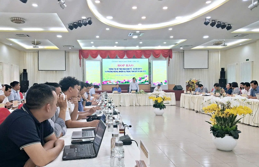 Long An: Nhiều chỉ tiêu ngành nông nghiệp và môi trường đạt kết quả tích cực tại buổi họp báo Quý II/2025