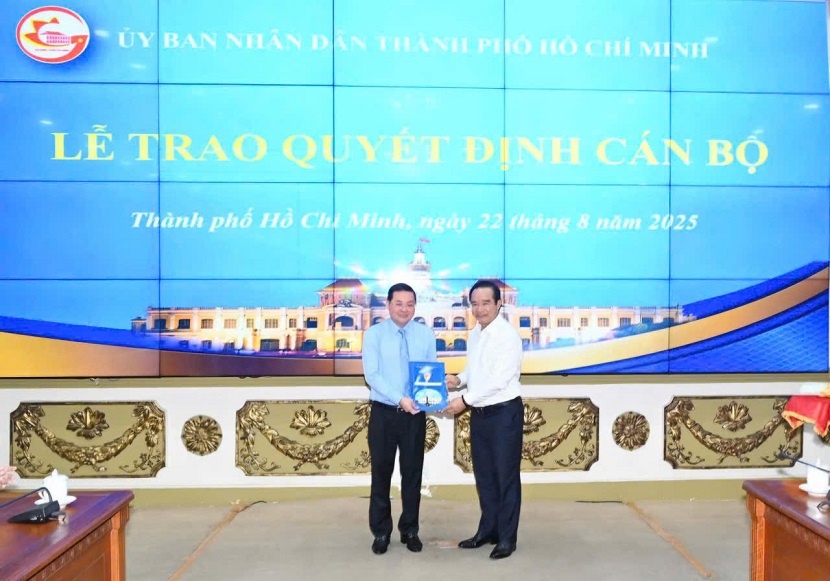 Bổ nhiệm ông Nguyễn Toàn Thắng giữ chức Giám đốc Sở Nông nghiệp và Môi trường TP. Hồ Chí Minh