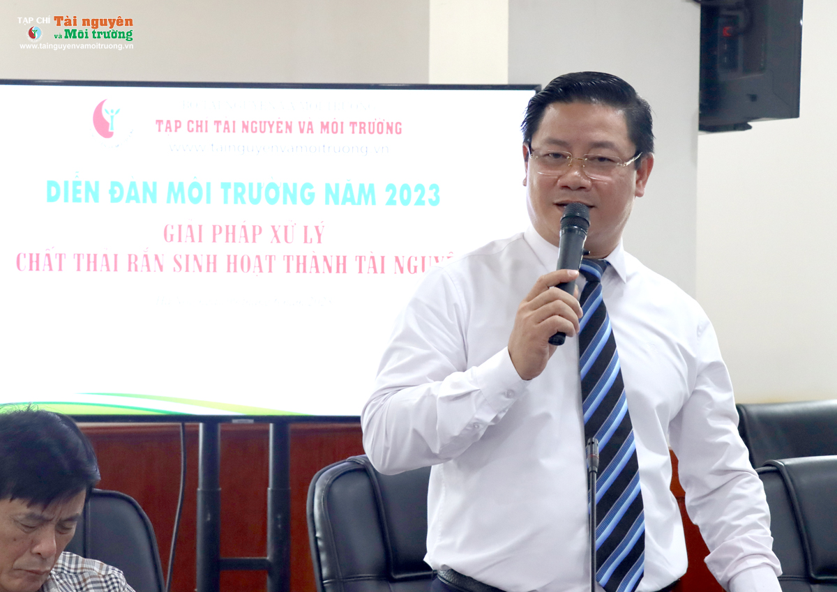 Diễn đàn môi trường năm 2023: Giải pháp xử lý chất thải rắn sinh hoạt thành tài nguyên