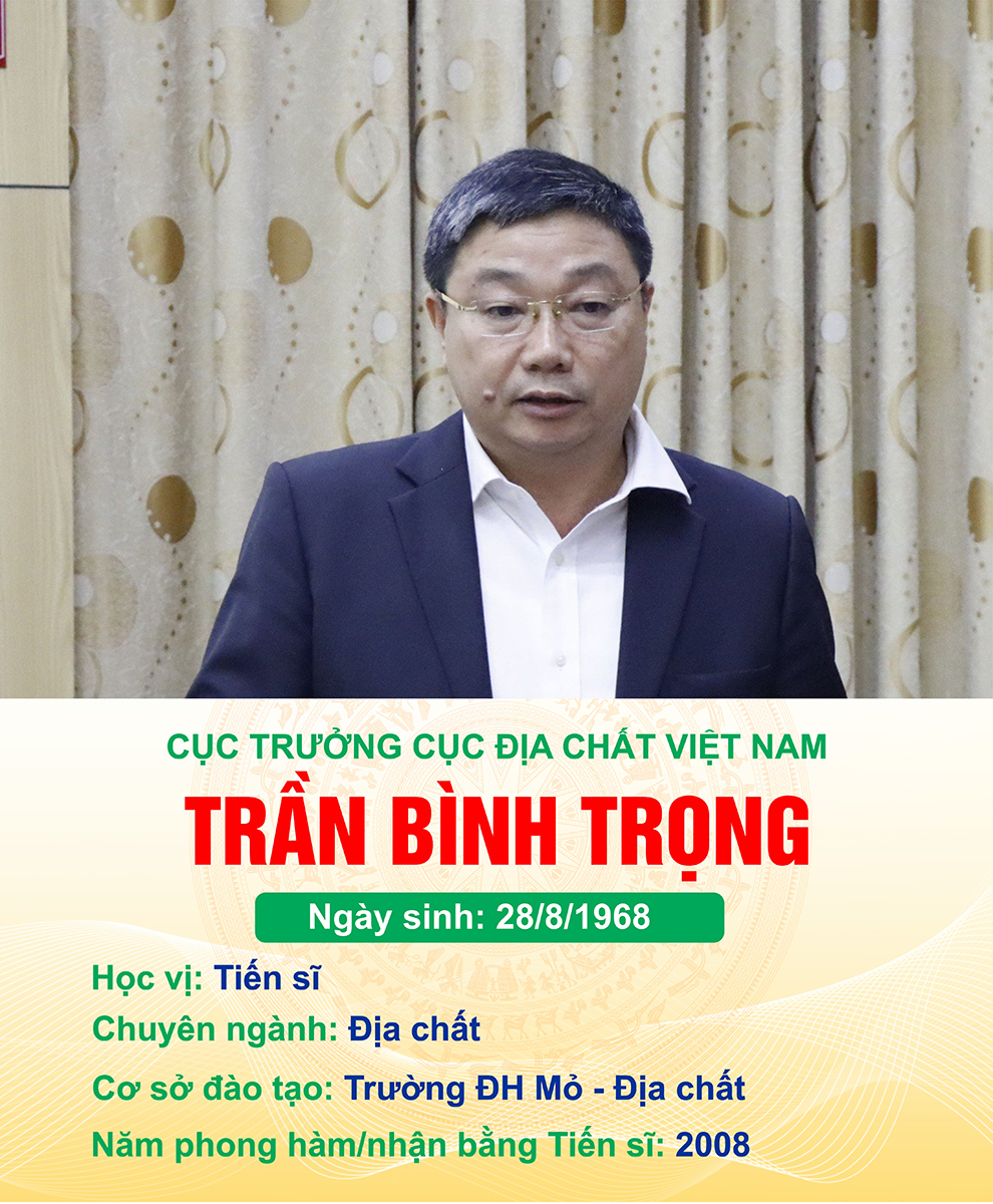 Danh sách đội ngũ cán bộ, công chức, viên chức có học hàm Tiến sĩ, học hàm Phó Giáo sư và Giáo sư của Bộ Tài nguyên và Môi trường