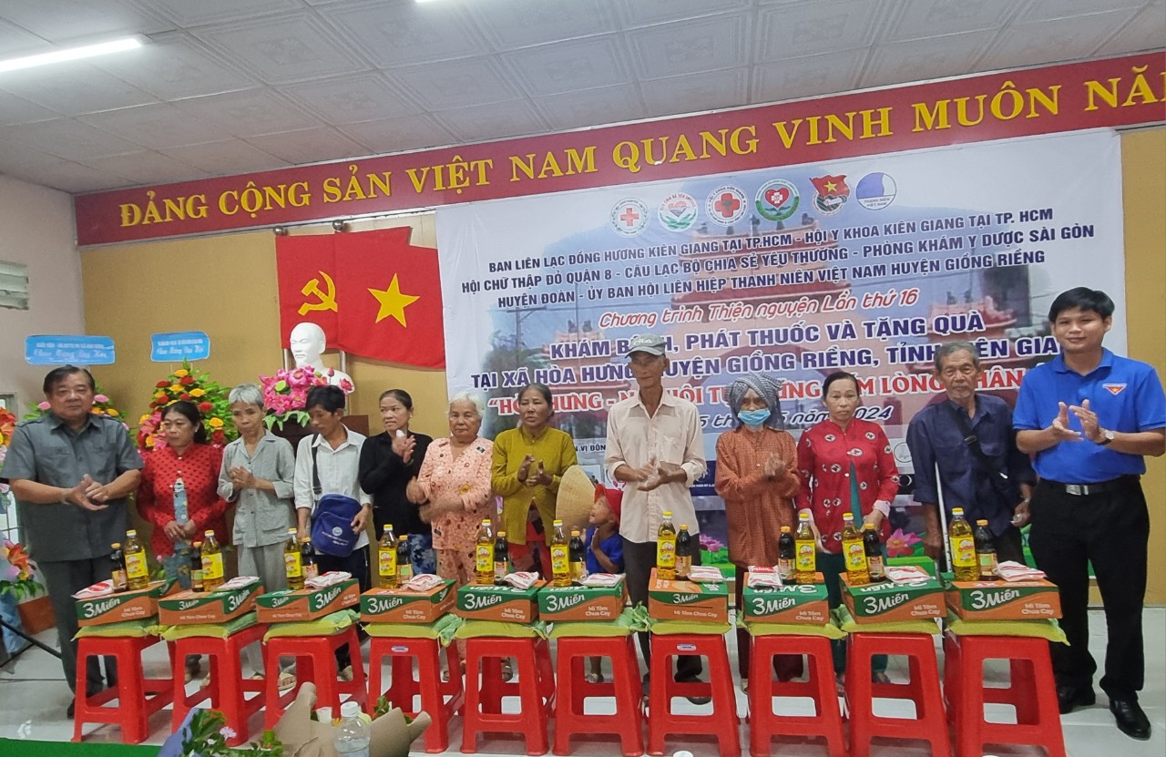 Ban liên lạc Đồng hương Kiên Giang góp phần thực hiện chính sách an sinh xã hội