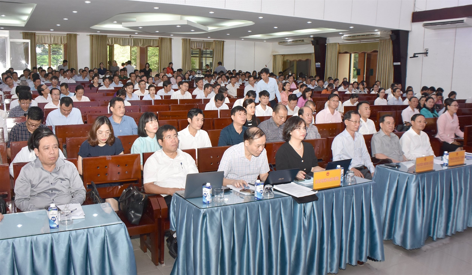 Bộ TN&MT triển khai Luật Đất đai 2024, Luật Tài nguyên nước 2023 và các Nghị định hướng dẫn thi hành Luật tại tỉnh Bến Tre