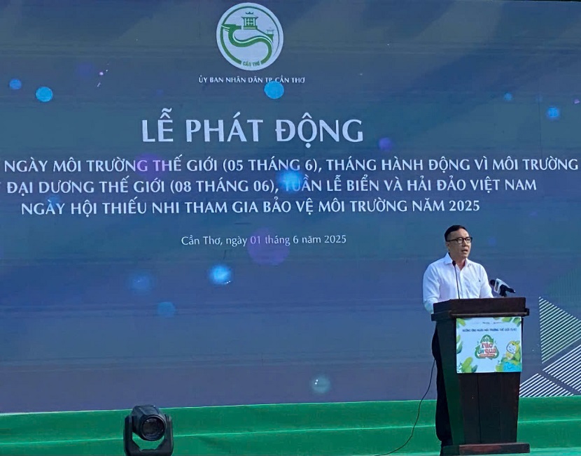 TP. Cần Thơ: Phát động hưởng ứng Ngày Môi trường thế giới năm 2025