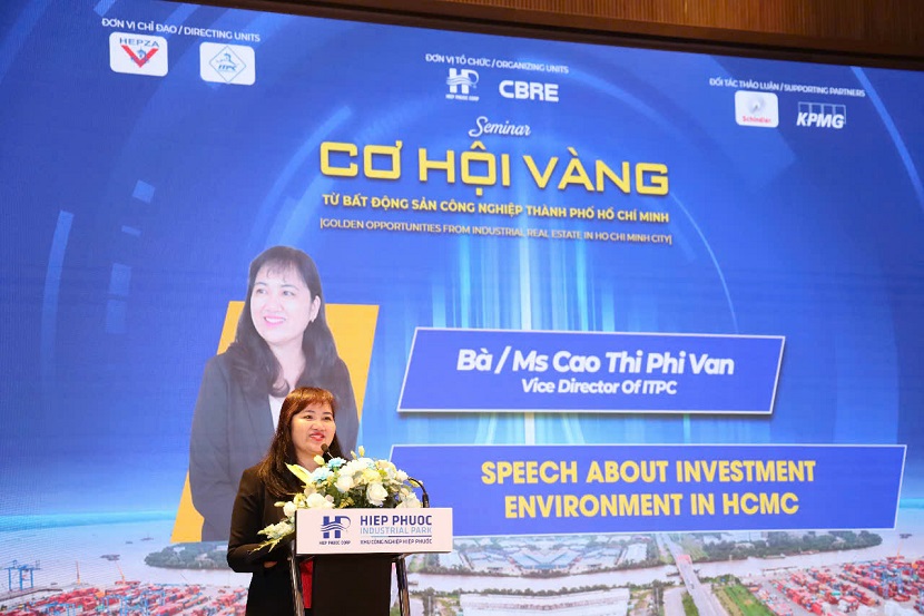 TP. Hồ Chí Minh: Cơ hội vàng từ Bất động sản Công nghiệp
