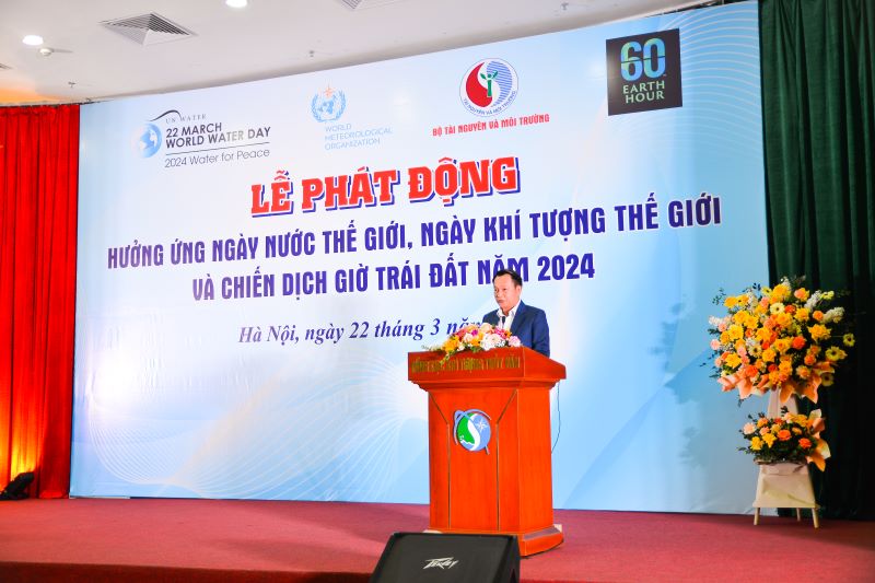 Phát động hưởng ứng Ngày Nước thế giới, Ngày Khí tượng thế giới và Chiến dịch Giờ Trái đất năm 2024