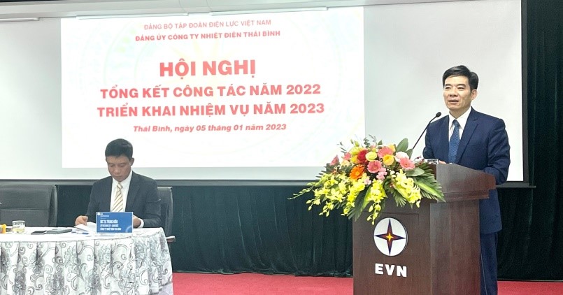 Đảng bộ Công ty Nhiệt điện Thái Bình tổ chức Hội nghị tổng kết công tác Đảng năm 2022 và triển khai nhiệm vụ năm 2023