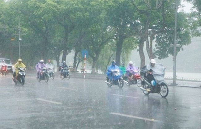 Thời tiết ngày 1/7: Mưa to từ Bắc Bộ đến Nghệ An, bão số 1 di chuyển theo hướng Tây Bắc và có khả năng mạnh thêm