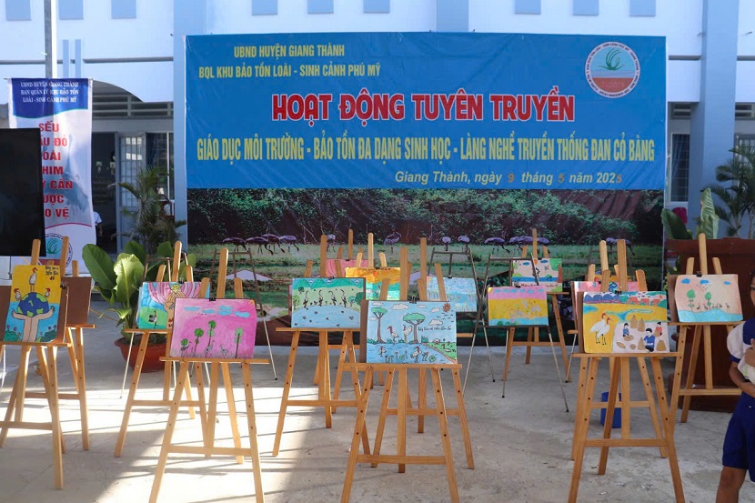 Khu bảo tồn Phú Mỹ: Nhiều hoạt động ý nghĩa về truyền thông giáo dục trong công tác bảo tồn thiên nhiên