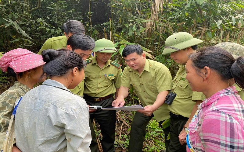 Kiểm lâm Tân Sơn quyết  liệt quản lý và phát triển rừng