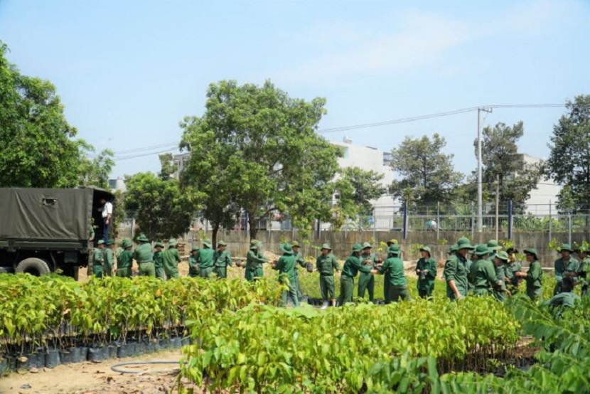 Trao tặng hơn 10.000 cây, góp phần phủ xanh biên giới, biển - hải đảo