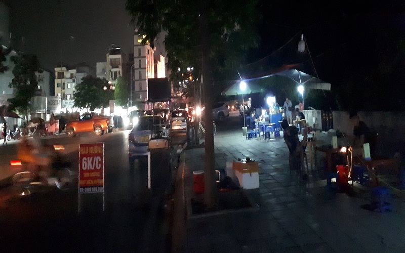 Ô nhiễm tại Công viên nghĩa trang Mai Dịch và Công viên hồ điều hòa Mai Dịch
