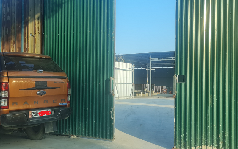 Thường Tín - Hà Nội: Nhà xưởng rộng 1000m2 xây dựng trái phép trên đất nông nghiệp tại xã Khánh Hà