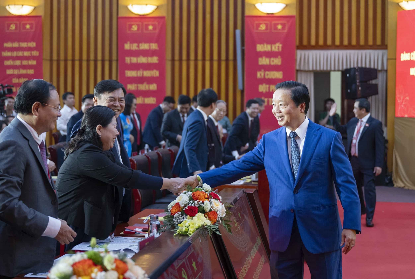 Toàn cảnh Đại hội Đại biểu Đảng bộ Bộ Nông nghiệp và Môi trường lần thứ I, nhiệm kỳ 2025- 2030