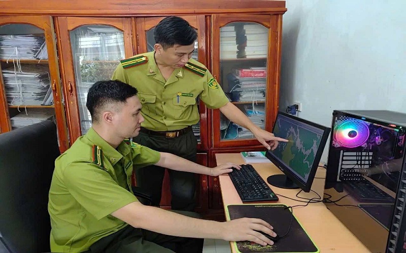 Kiểm lâm Yên Lập gìn giữ màu xanh đất Tổ
