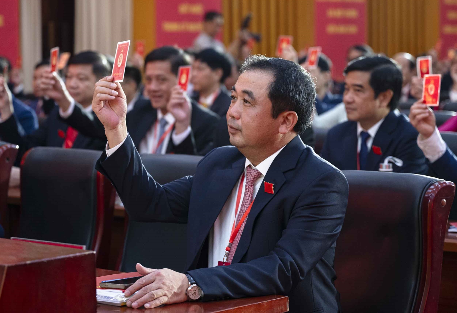 Toàn cảnh Đại hội Đại biểu Đảng bộ Bộ Nông nghiệp và Môi trường lần thứ I, nhiệm kỳ 2025- 2030