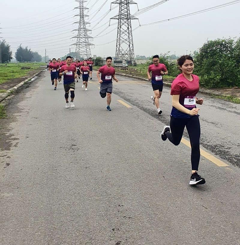 Công ty Nhiệt điện Thái Bình tổ chức giải chạy TBTPC Running 2024