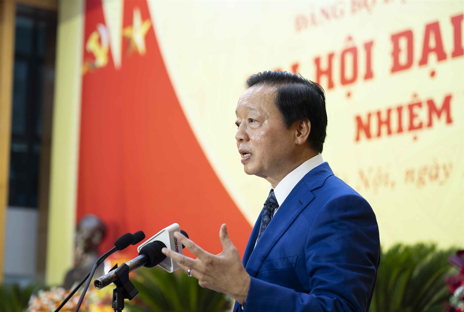Toàn cảnh Đại hội Đại biểu Đảng bộ Bộ Nông nghiệp và Môi trường lần thứ I, nhiệm kỳ 2025- 2030