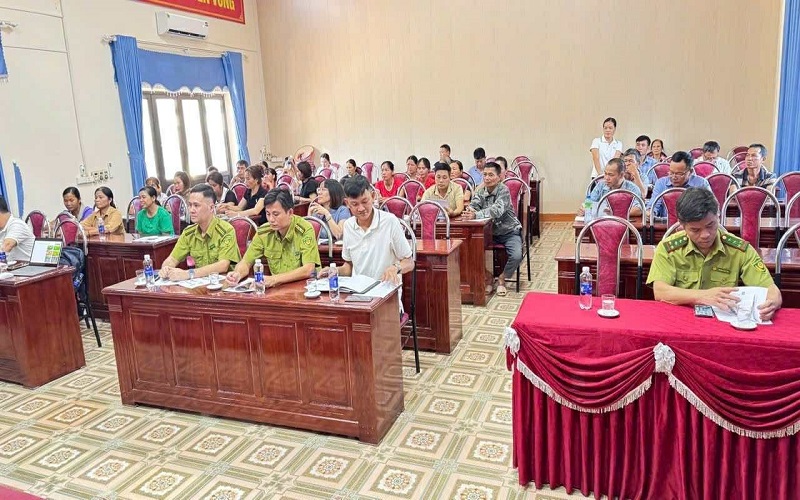 Kiểm lâm Yên Lập gìn giữ màu xanh đất Tổ