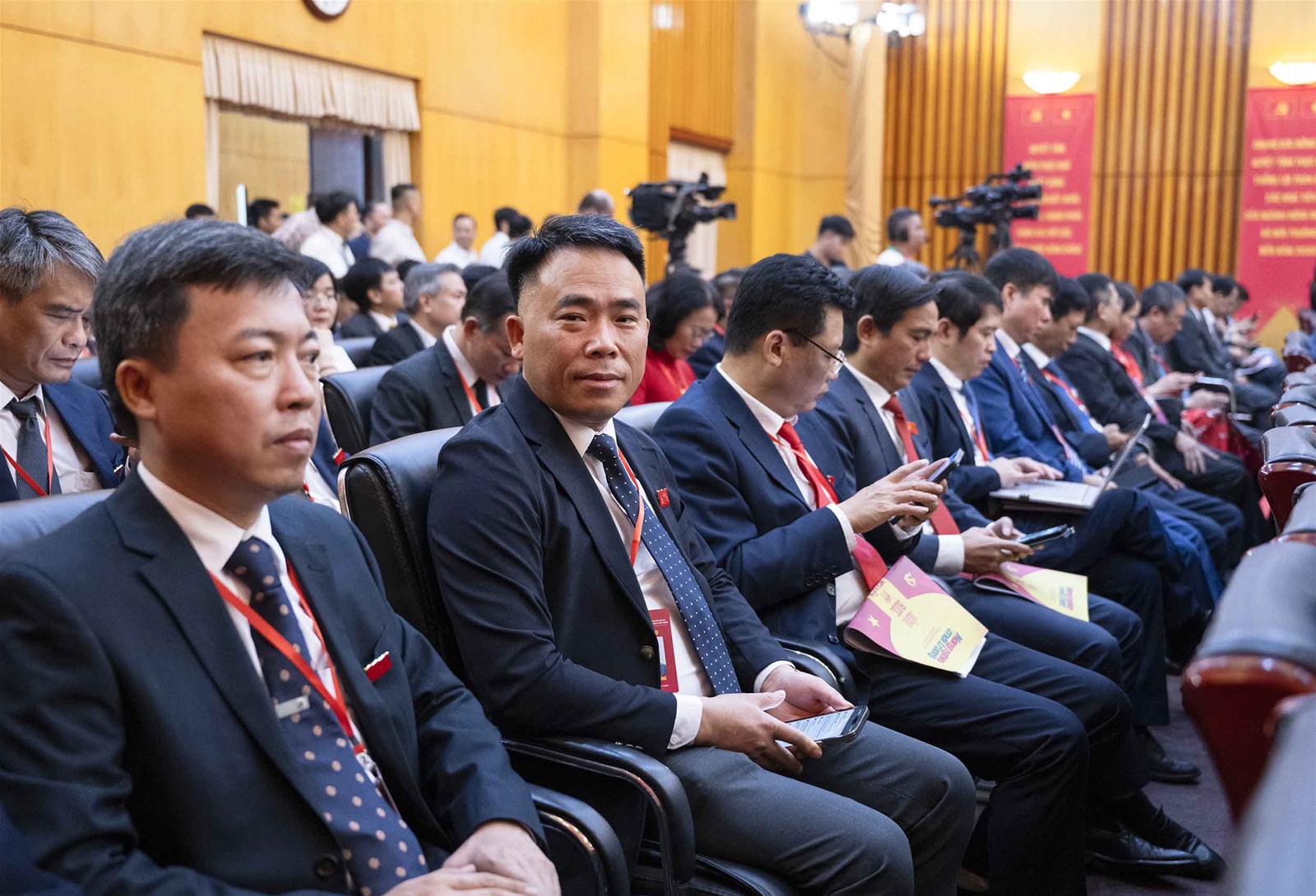 Toàn cảnh Đại hội Đại biểu Đảng bộ Bộ Nông nghiệp và Môi trường lần thứ I, nhiệm kỳ 2025- 2030