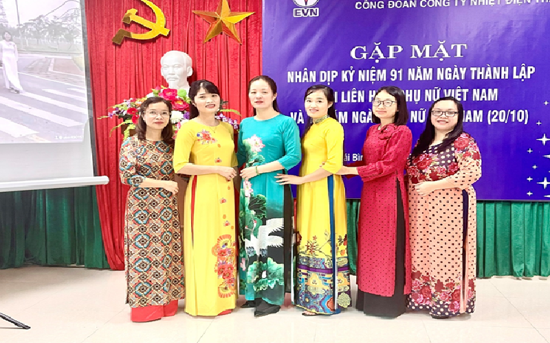 Công đoàn Công ty Nhiệt điện Thái Bình tổ chức hoạt động chào mừng kỷ niệm 91 năm Ngày thành lập Hội Liên hiệp phụ nữ Việt Nam và 11 năm Ngày Phụ nữ Việt Nam 20/10.