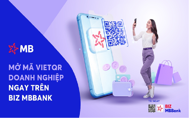 VietQR trên BIZ MBBank  - “Trợ thủ” thanh toán đắc lực cho doanh nghiệp