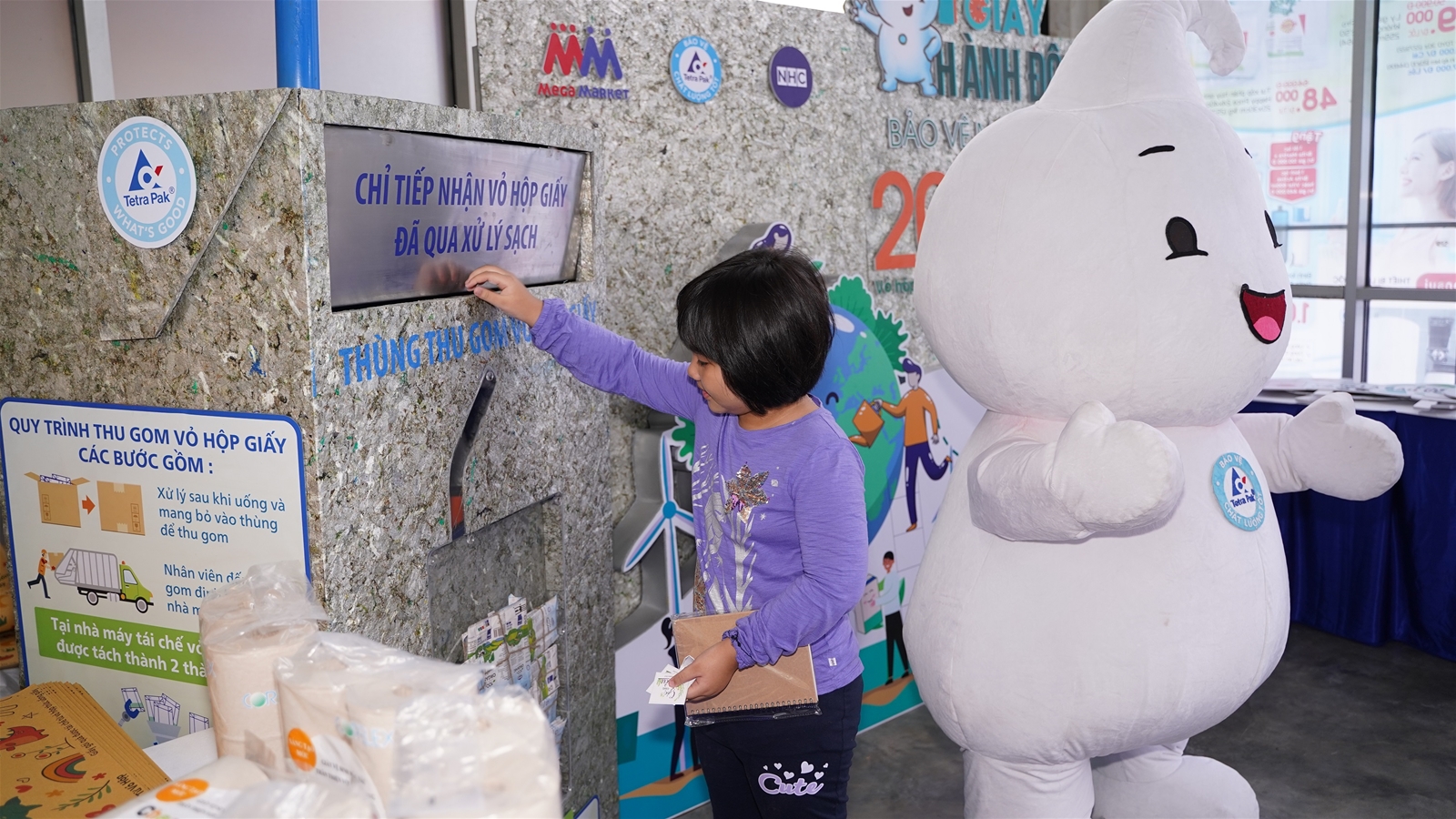 Tettra Pak hợp tác với Pro Việt Nam và Circular Action thí điểm mô hình thu mua vỏ hộp giấy đựng đồ uống trong cộng đồng