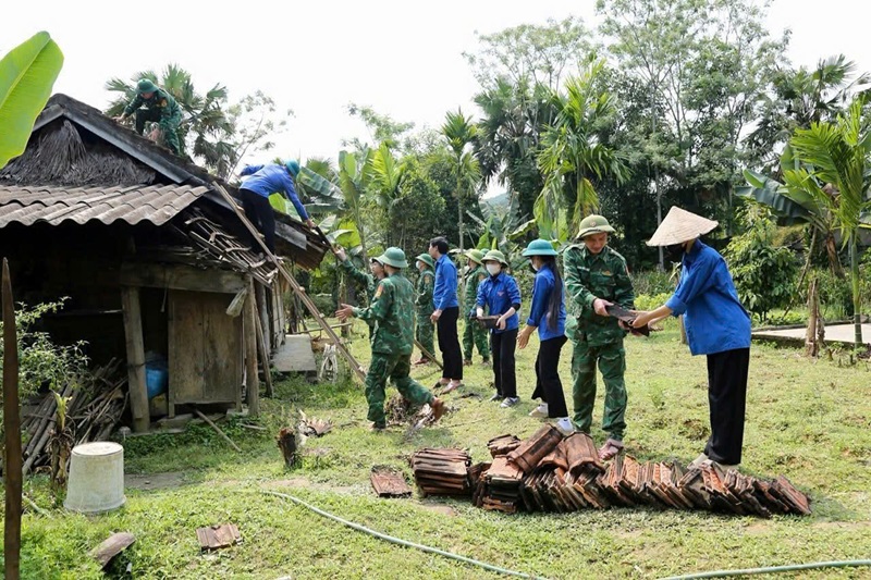Vai trò xung kích của thanh niên trong xây dựng nông thôn mới