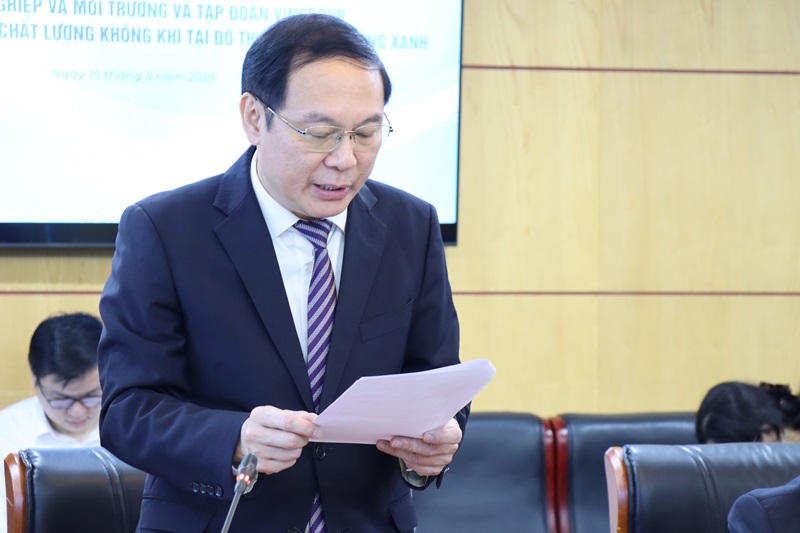 Tăng cường hợp tác công - tư trong quản lý chất lượng không khí và thúc đẩy tăng trưởng xanh