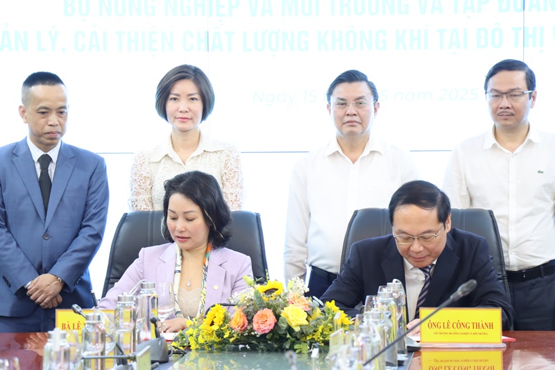 Tăng cường hợp tác công - tư trong quản lý chất lượng không khí và thúc đẩy tăng trưởng xanh