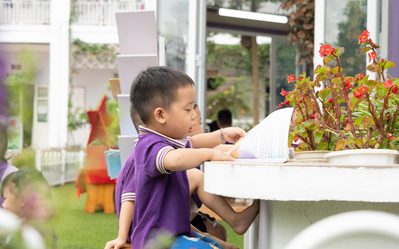 Thư viện xanh gợi mở sáng tạo