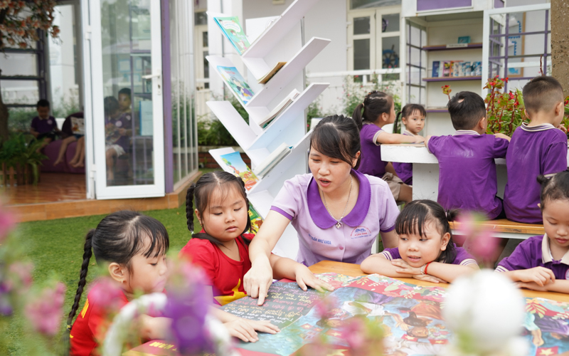 Thư viện xanh gợi mở sáng tạo