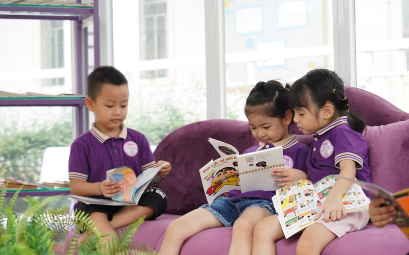 Thư viện xanh gợi mở sáng tạo