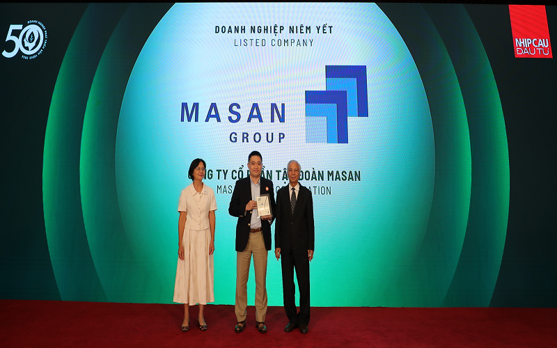 Đạt cả 3 yếu tố ESG, Masan Group được vinh danh Top 50 Doanh nghiệp phát triển bền vững tiêu biểu Việt Nam 2024