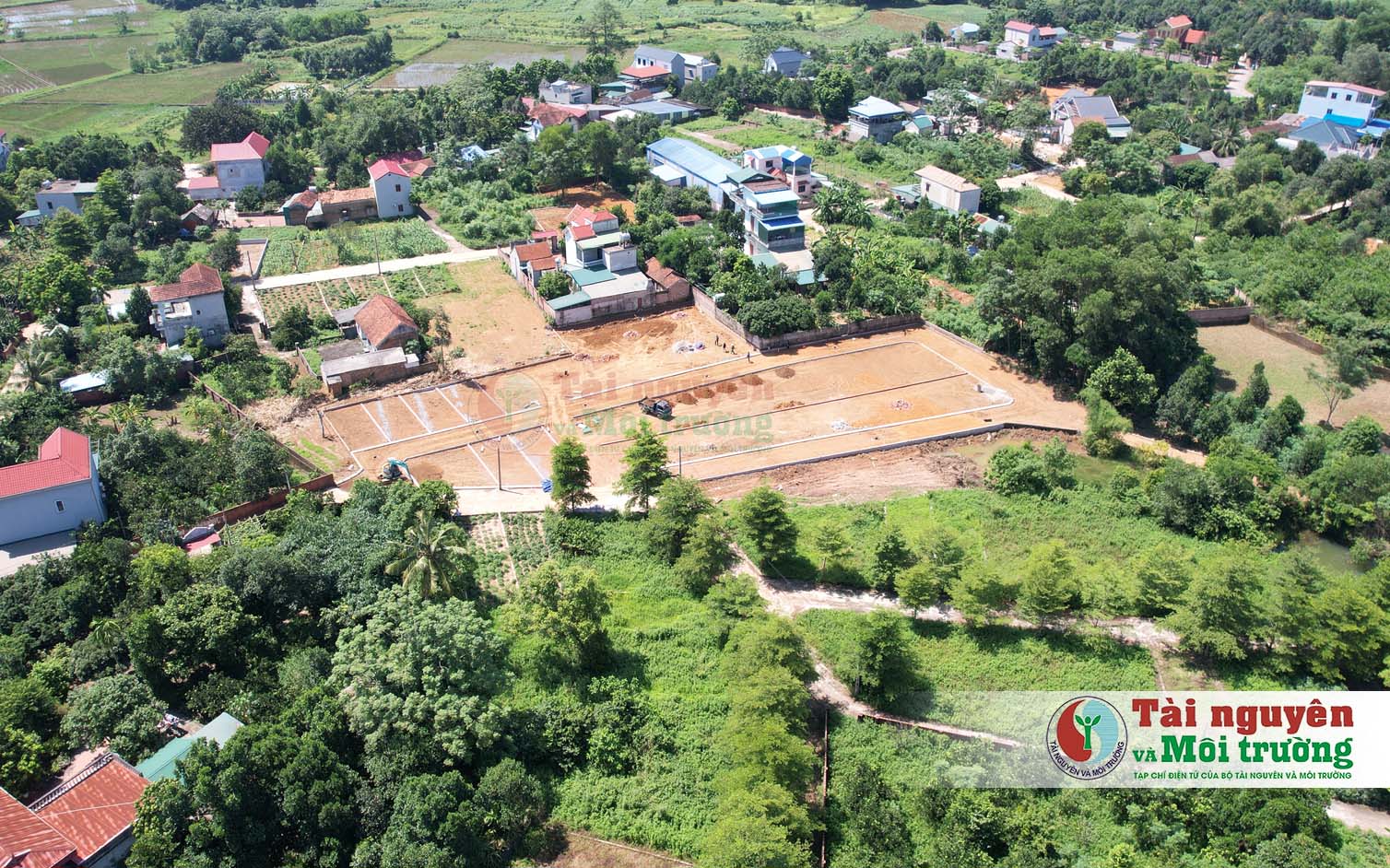 Thạch Thất(Hà Nội): Loạn phân lô, bán nền tại xã Bình Yên