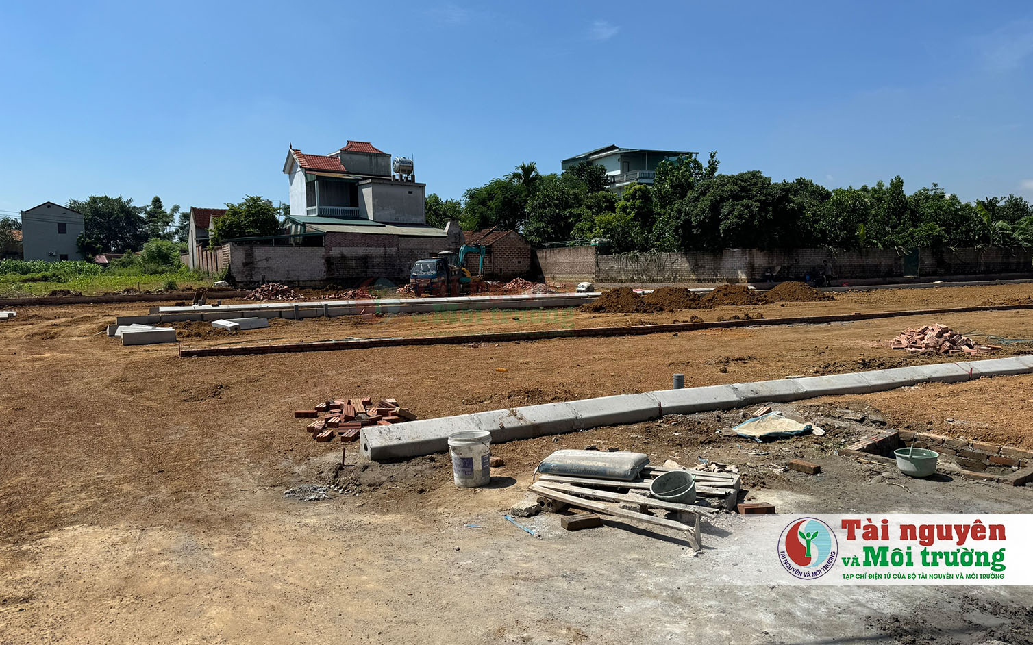 Thạch Thất(Hà Nội): Loạn phân lô, bán nền tại xã Bình Yên