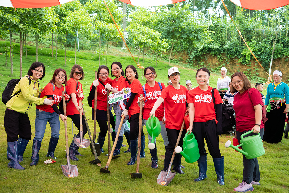 Hưởng ứng Ngày Môi trường thế giới với “MUFG Green day”
